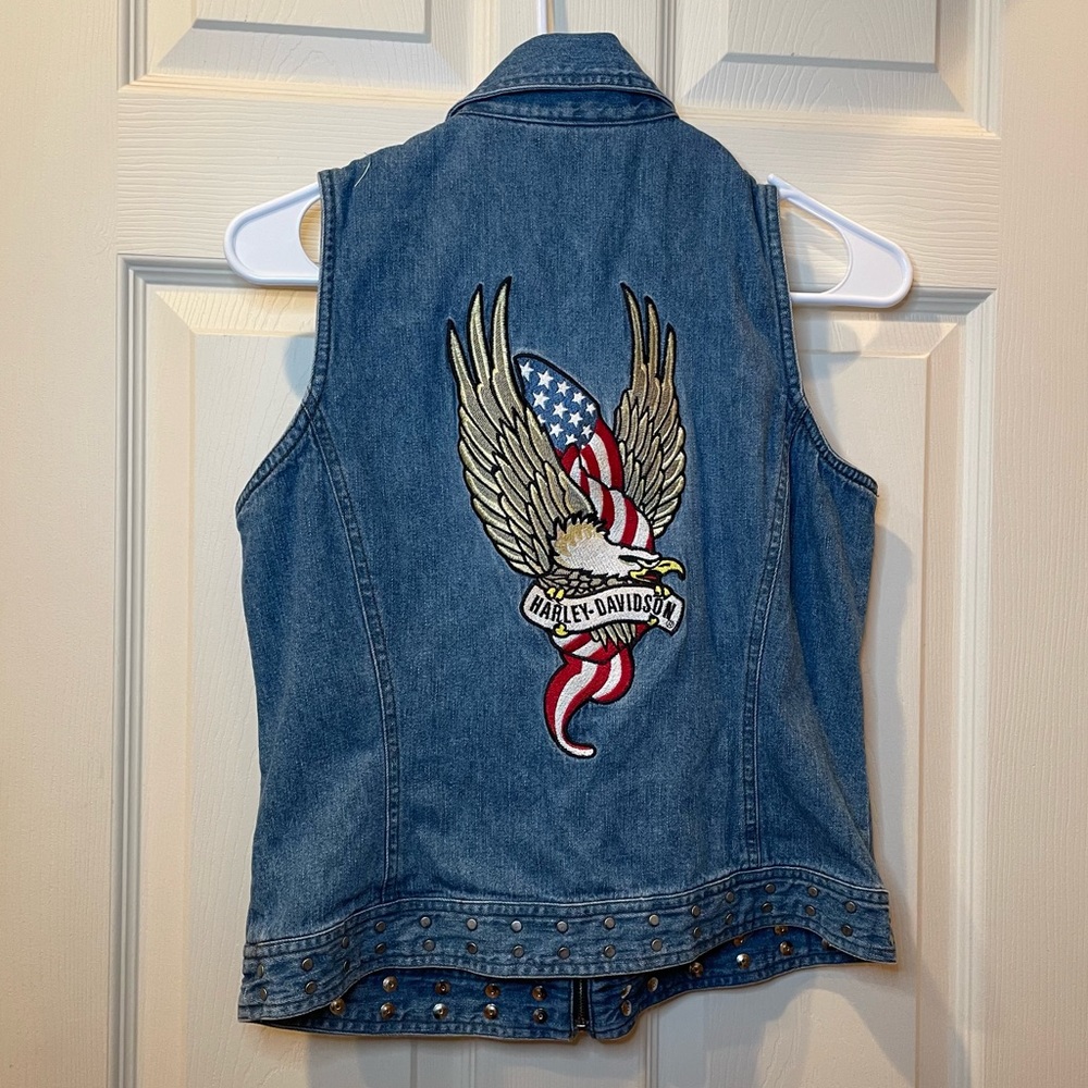 Harley-Davidson Jean Jacket Vest